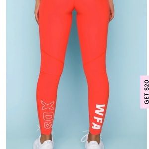 Sarah’s Day x White Fox Boutique Orange Leggings Size XS